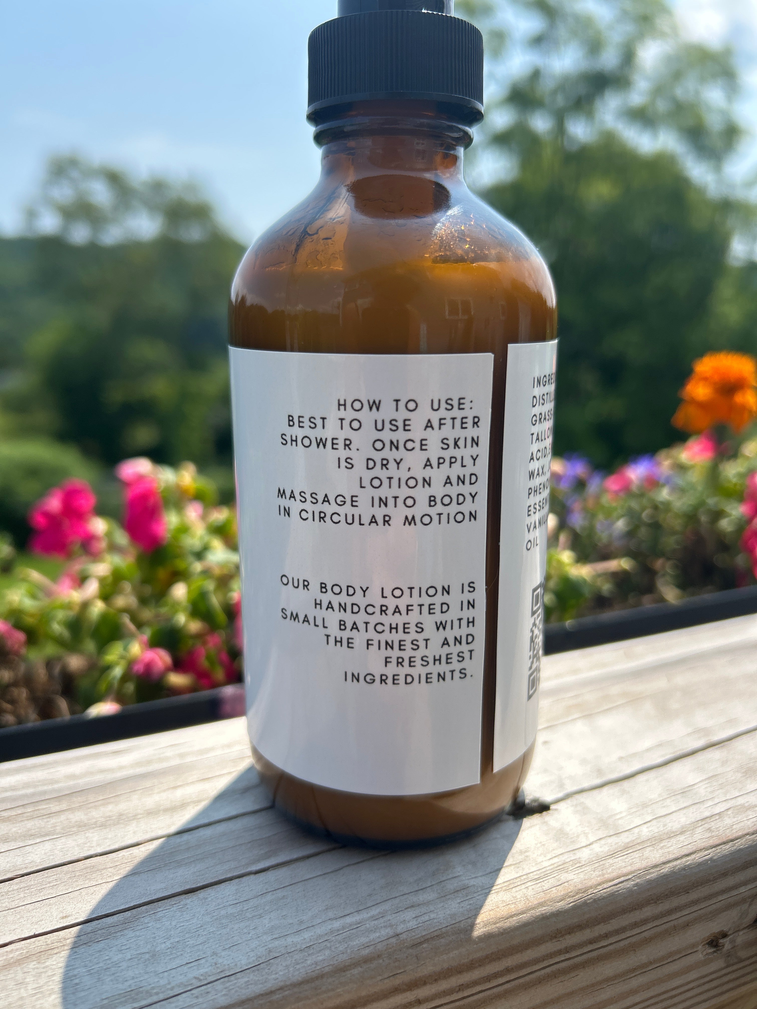 Grass Fed Tallow Lotion - Lavender & Vanilla - 2 oz or 8 oz Bottles