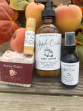 Fall Apple Cider Variety Pack - Grass Fed Tallow Apple Cider Soap - Lotion -  Tallow Lip Balm
