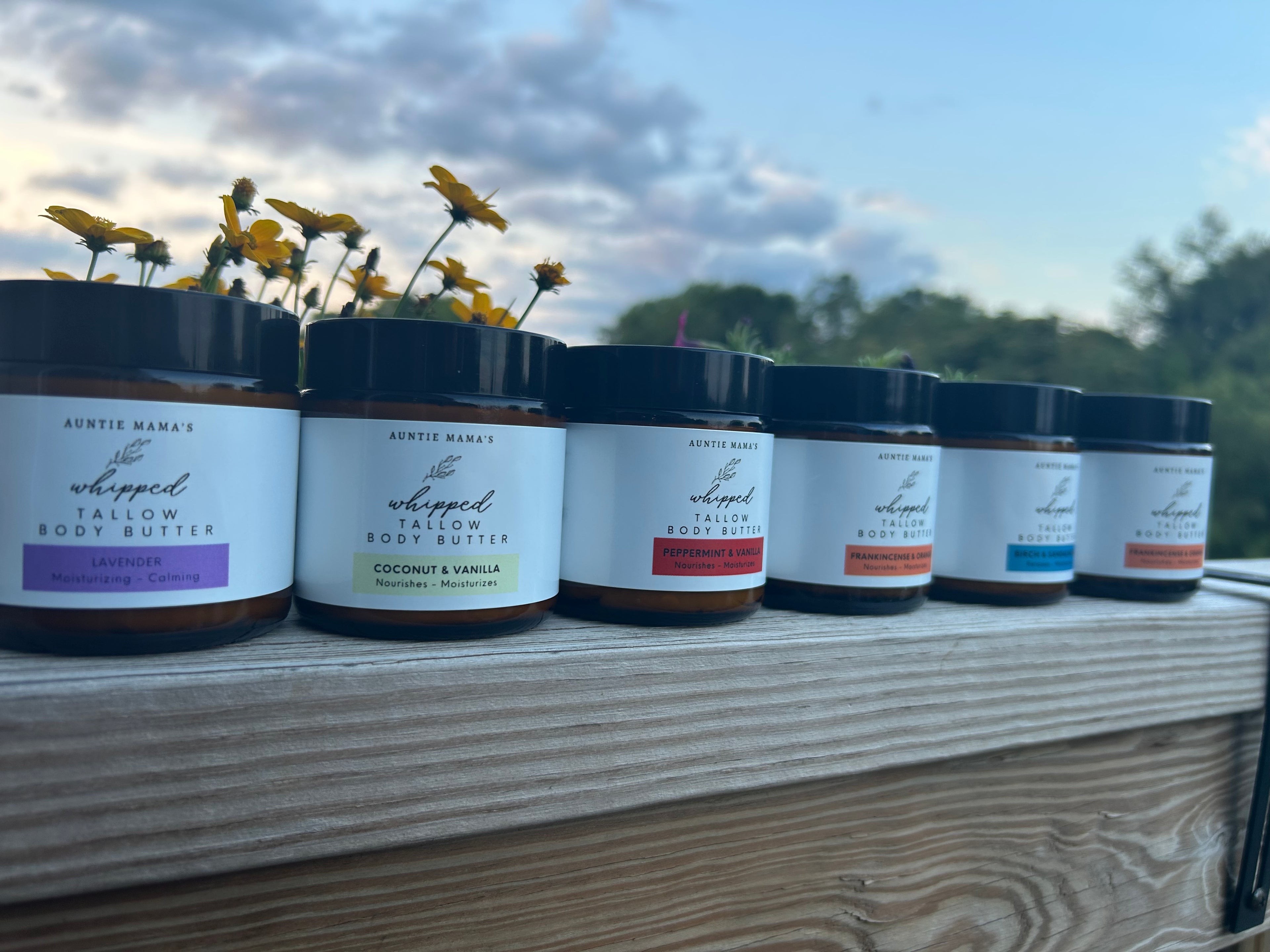 Grass Fed Whipped Tallow Balm, Organic Skin Cream, Tallow Body Butter