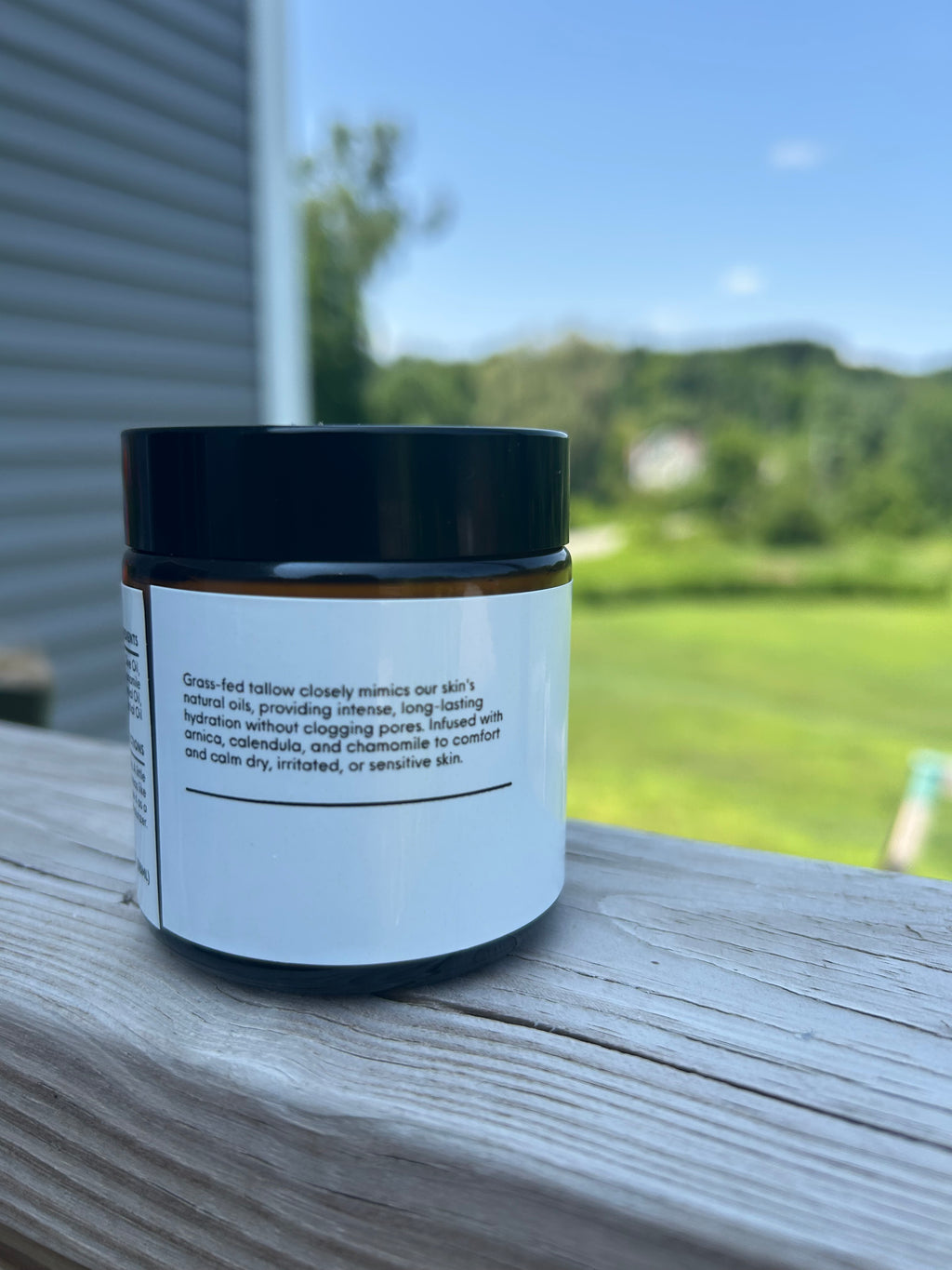 Grass Fed Tallow Whipped Body Butter - Skin Repair - Arnica, Calendula, Chamomile, Frankincense & Lavender
